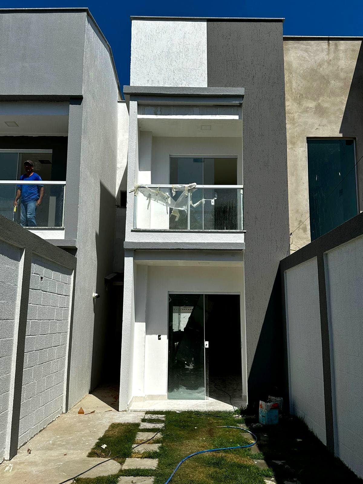 Casas geminadas do Condomínio Luamar em Jacaraípe, Serra