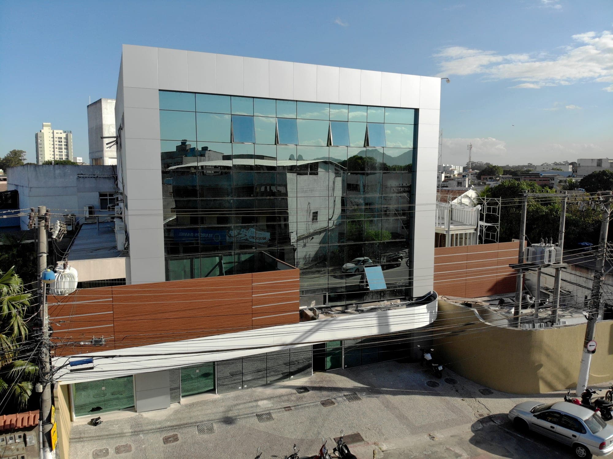 Ampliação do Hospital São Luiz em estrutura metálica, em Vila Velha